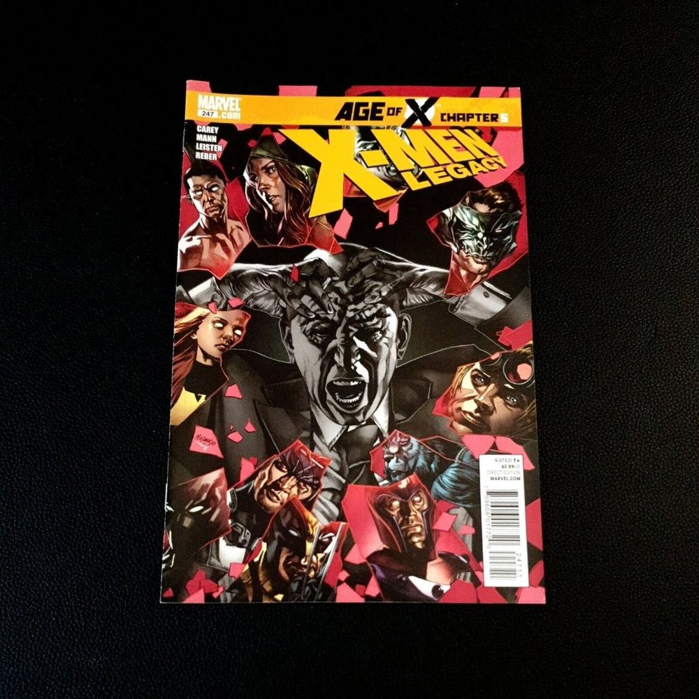 Marvel X-Men Comics #247 June 2011 Age of X Chapter 5 Book Collector Carey Mann